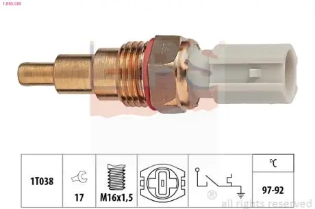 1850189 Датчик включ.вентил. Mazda 626 87-92 MX3,MX5,MX6 EPS підбір по vin на Brocar