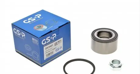 GK3441 Подшипник ступицы (передней) VW Caddy II 1.6/1.9 D 96-00/Skoda Felicia 1.3-1.9 89-01 (35x68x37) GSP підбір по vin на Brocar