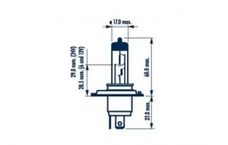 48677 Лампочка галогенна, дальнє / ближнє світло NARVA підбір по vin на Brocar