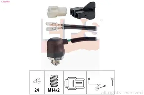 1860088 Датчик заднего хода Mazda 323 85-, MX-5 98-05 EPS підбір по vin на Brocar