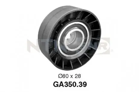 GA35039 Ролик генератора BMW 5 (E34/E39)/7 (E32/E38)/8 (E31) 3.0/4.4 86-04 (паразитный) (80х28) SNR NTN подбор по vin на Brocar