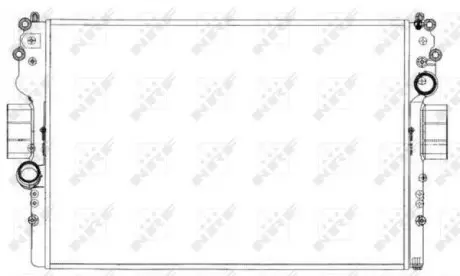 53614 Радіатор охолодження Iveco Dailly 2.3-3.0 D 02- NRF підбір по vin на Brocar