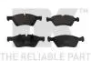 Гальмівні колодки передні (21.0mm) Mercedes W211 05- 223360
