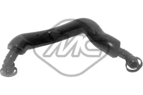 35036 Патрубок вентиляции картера BMW 5/6/7/X5 00-06 METALCAUCHO подбор по vin на Brocar