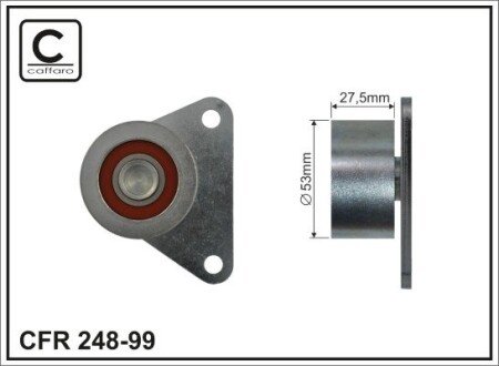 24899 Промежуточный ролик Volvo/Ford/Renault 2.0 16V 95- CAFFARO подбор по vin на Brocar