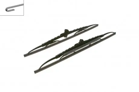 3397118566 Щетки стеклоочистителя (500/475mm) Mitsubishi Pajero/Opel Astra F 90-10 BOSCH подбор по vin на Brocar