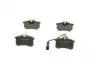 0986494025 Тормозные колодки задн. VW T4, Sharan 00- FORD SEAT(с датч.)(овал) BOSCH підбір по vin на Brocar