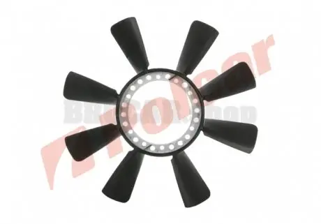 132423F2 Крильчатка вентилятора Audi A4/A6/VW Passat 2.4-2.8 96-05 POLCAR підбір по vin на Brocar