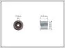 Направляющий ролик BMW E30,E36 (316i,318i), E34 (E518i)  M40 (32/40x25) 500134