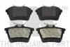 Тормозные колодки задние (17.8mm) Peugeot 407 1.6/1.8/2.0 04- 223745