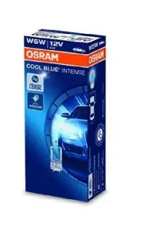 2825HCBI Автолампа W5W 12V 5W W2.1x9.5d Cool Blue Intense 4000K (для додаткового освітлення/без цоколя) OSRAM підбір по vin на Brocar