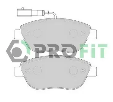 50001467 Колодки Fiat Doblo/Stilo/Bravo 1,4-1,9 01-> PROFIT подбор по vin на Brocar