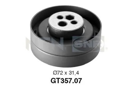 GT35707 Ролик ГРМ Audi A4 2.6/2.8 94- (натяжной) (72x31.4) SNR NTN подбор по vin на Brocar