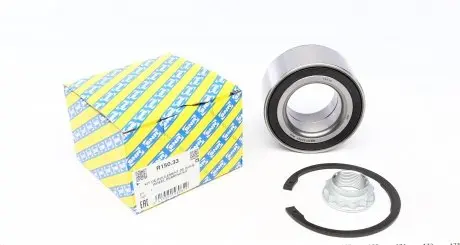 R15033 Подшипник ступицы (передней) BMW 3 (E90/E91/E92)/5 (E60/E61)/X3 (E83)/X5 (E53) 00- (к-кт) SNR NTN подбор по vin на Brocar