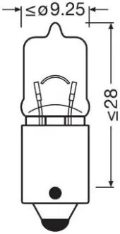 64132ULT Автолампа H6 12V 6W BAX9s Ultra Life OSRAM подбор по vin на Brocar
