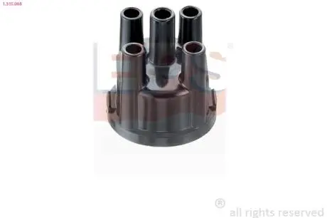 1315068 Кришка трамблера Audi 80/100 1,8 (чорна) EPS підбір по vin на Brocar