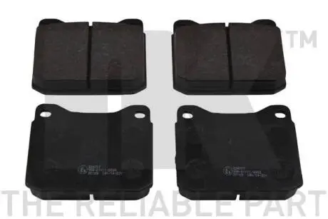 224707 Тормозные колодки передние (18.5mm) VW LT28-50 75- (ATE) NK підбір по vin на Brocar