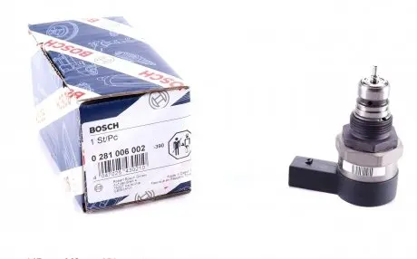 0281006002 Клапан редукционный рейки топливной VW Passat 2.0 TDI 16V 05-10 BOSCH подбор по vin на Brocar