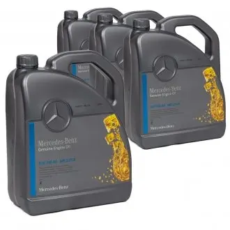 000989920213 Моторна олива Engine Oil 5W-40 5л MERCEDES підбір по vin на Brocar