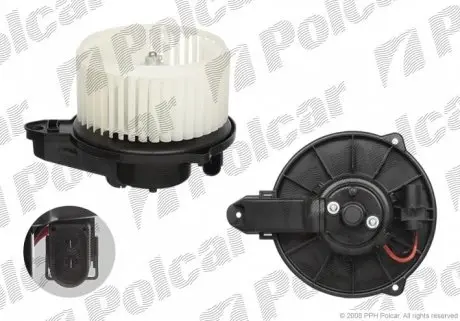 1327NU1 Вентилятор салона POLCAR подбор по vin на Brocar