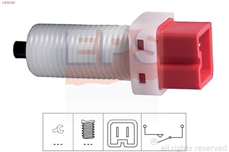 1810191 Датчик стоп-сигналу Peugeot 406 95-04 EPS подбор по vin на Brocar