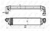 Радиатор интеркулера BMW 3 (E46) 98-07 30119A