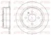 Гальмівний диск задній BMW E30 82- 6197.00