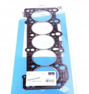 612871500 Прокладка ГБЦ VW T4 2.5 90-03 (1.75 mm, Ø 81,00mm) AAF/ACU/AEN/AET/AEU/APL/AVT VICTOR REINZ підбір по vin на Brocar