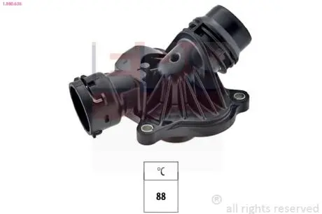 1880636 Термостат BMW E46/60/65/66 Diesel EPS підбір по vin на Brocar