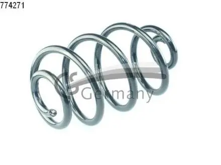 14774271 Пружина підвіски задня (кратно 2) Opel Corsa C 1.0-1.8 (00-12) (14.774.271) CS Germany CS Germany підбір по vin на Brocar