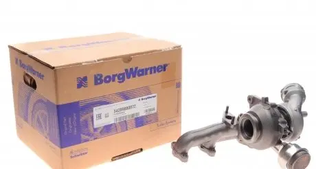 54399880072 Турбіна VW Caddy III 1.9TDI (55kW/77KW) 03-10 (BLS) BorgWarner підбір по vin на Brocar