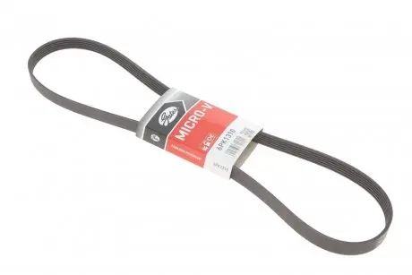 6PK1310 Ремень поликлиновой 6PK1310 GATES подбор по vin на Brocar
