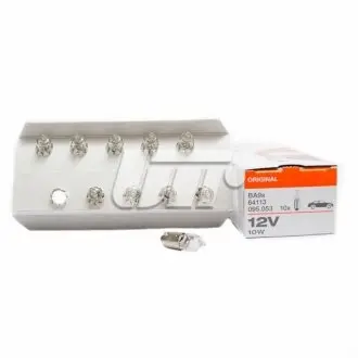 64113 Автолампа H10W 12V 10W BA9s OSRAM підбір по vin на Brocar
