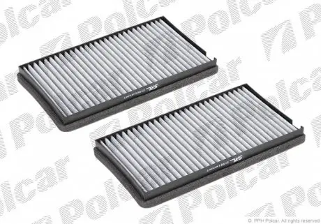 S111018 Салонный фильтр с активированным углем POLCAR подбор по vin на Brocar