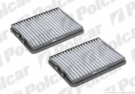 S111007 Салонный фильтр с активированным углем POLCAR подбор по vin на Brocar