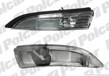 3238196M Боковой указатель поворота в зеркале POLCAR підбір по vin на Brocar