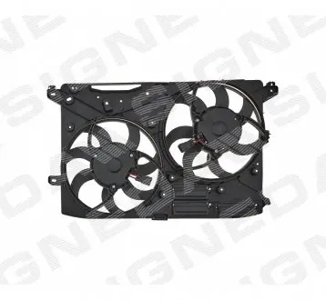 RDFD66104A Дифузор радіатора и кондиціонера FORD FUSION, 13 - SIGNEDA підбір по vin на Brocar