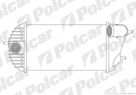 7415J81 Радіатори повітря (інтеркулери) POLCAR підбір по vin на Brocar
