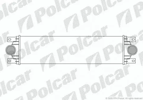 6041J81 Радиаторы воздуха (Интеркулеры) POLCAR підбір по vin на Brocar