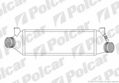 3247J83 Радіатор повітря (Інтеркулер) POLCAR підбір по vin на Brocar