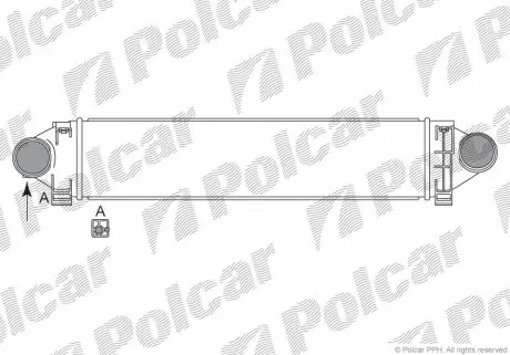 3219J81 Радиаторы воздуха (Интеркулеры) POLCAR подбор по vin на Brocar