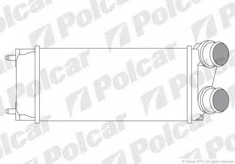 2329J81 Радіатори повітря (інтеркулери) POLCAR підбір по vin на Brocar