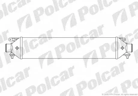3024J83 Радіатор повітря (Інтеркулер) POLCAR підбір по vin на Brocar