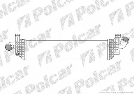 9042J81 Радиаторы воздуха (Интеркулеры) POLCAR подбор по vin на Brocar