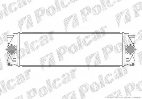 5065J81X Радиаторы воздуха (Интеркулеры) POLCAR подбор по vin на Brocar