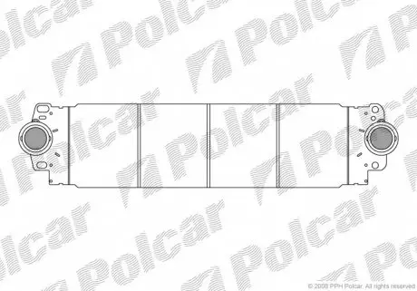 9568J81X Радіатори повітря (інтеркулери) POLCAR підбір по vin на Brocar