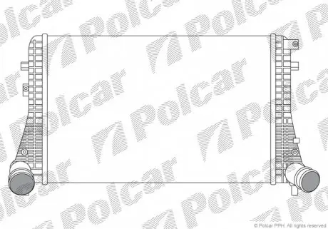 9555J81 Радиаторы воздуха (Интеркулеры) POLCAR подбор по vin на Brocar