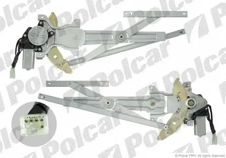 8114PSE2 Стеклоподъемник электрический POLCAR подбор по vin на Brocar