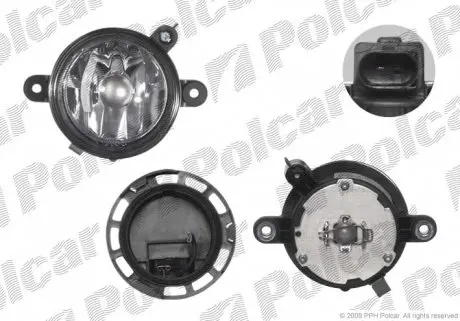 6730290E Фара передня POLCAR підбір по vin на Brocar