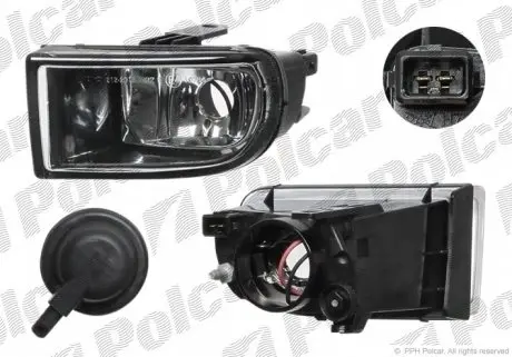 812430E Фара передня POLCAR підбір по vin на Brocar